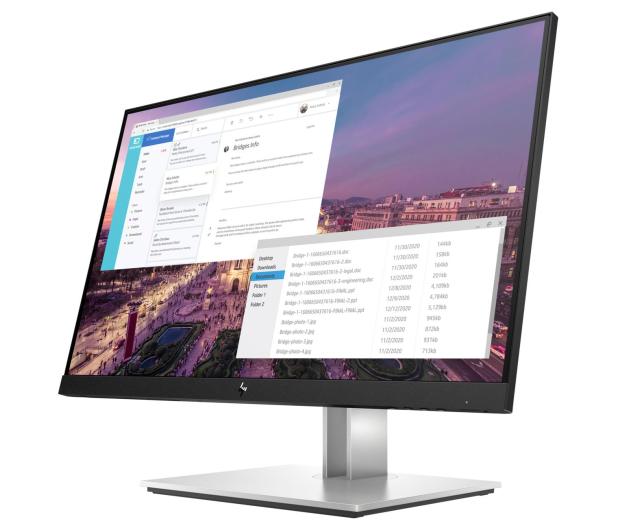 HP 23" E23 G4 FHD 9VF96AA Srebrny - 637271 - zdjęcie 2